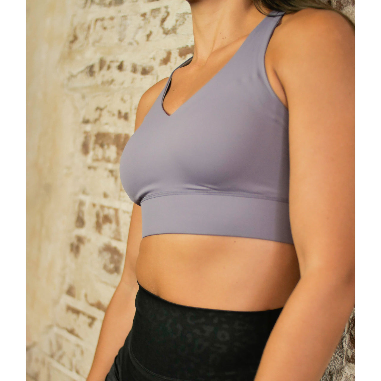 Classic Purple Sports Bra