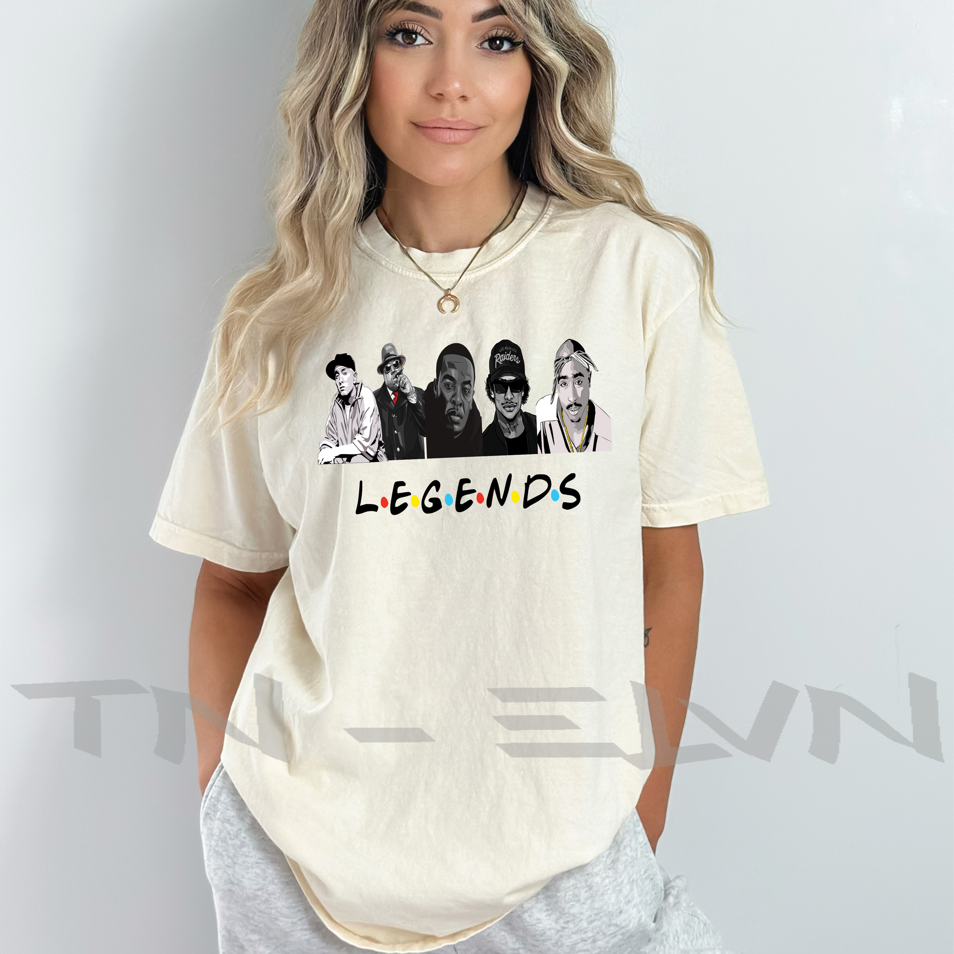 Hip Hop Legends Comfort Colors Tee - TN-ELVN Clothing 