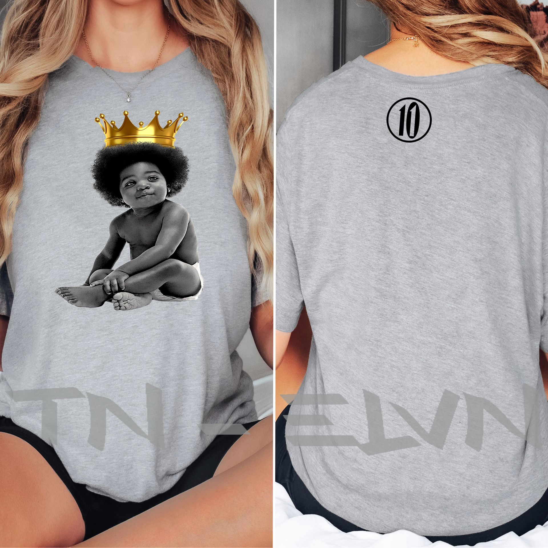 Biggie Smalls Baby. Bella + Canvas Tee - TN-ELVN Clothing 