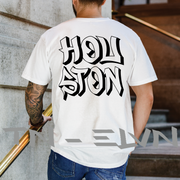 Houston Graffiti Astronaut Comfort Colors Tee - TN-ELVN Clothing 