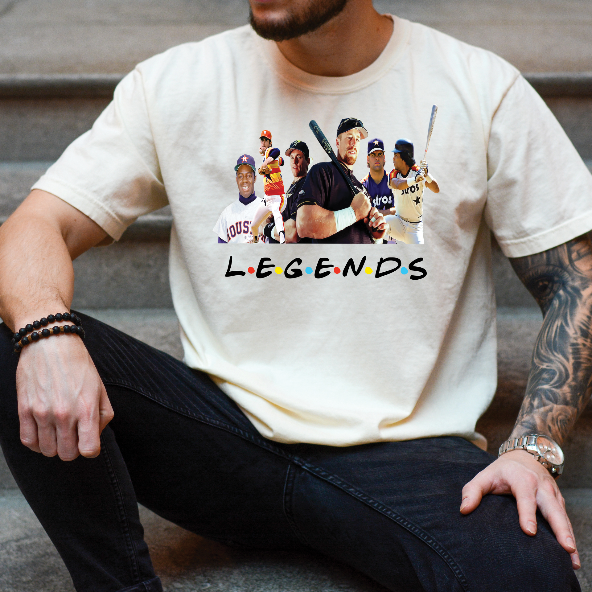 Houston Legends Comfort Colors Tee - TN-ELVN Clothing 