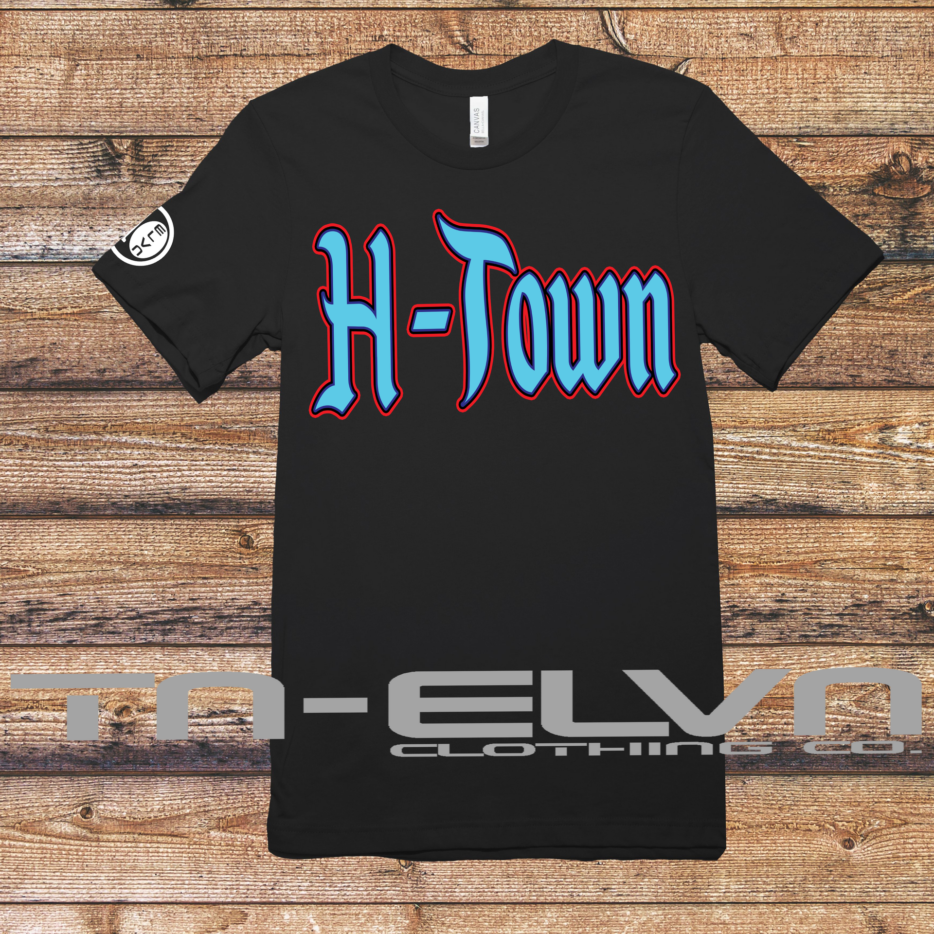 H-TOWN Texas. Bella + Canvas Tee - TN-ELVN Clothing 