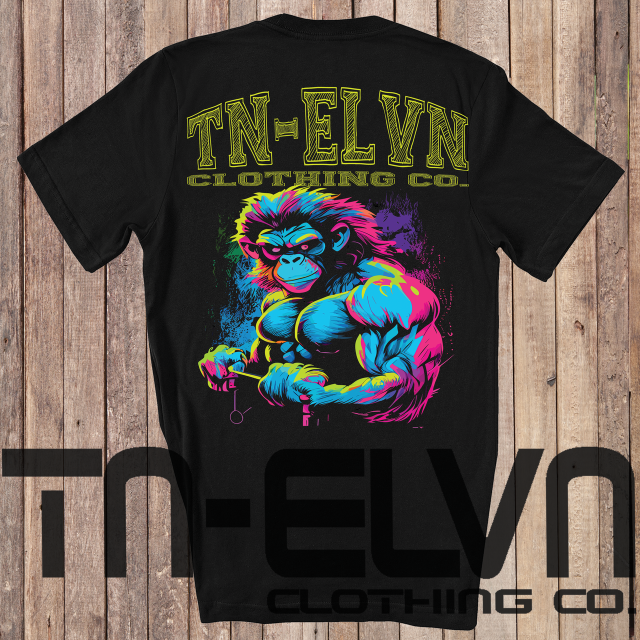 Strong and Colorful TN-Elvn Custom Tee