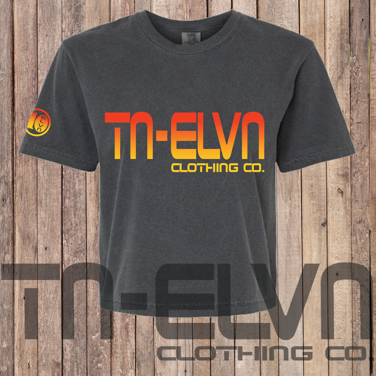 TN-ELVN Clothing Comfort Colors Box Tee